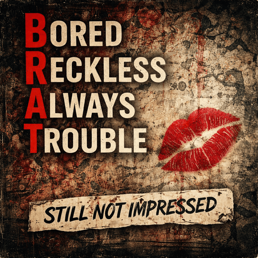 BRAT — Still Not Impressed (NR-004) cover