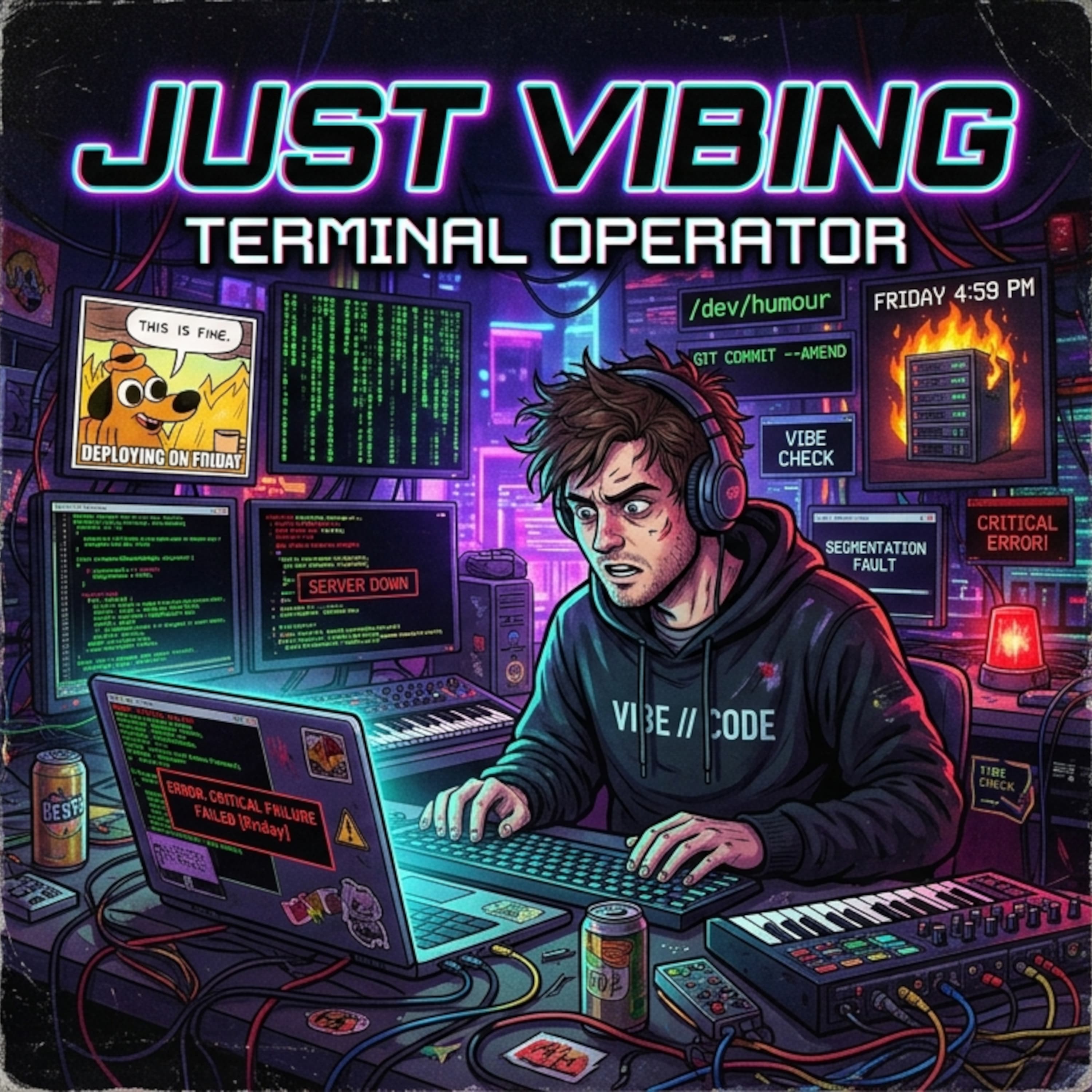 Terminal Operator — Just Vibing (NR-008) cover